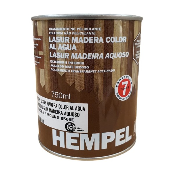 Lasur Madera Color al agua 750ml Caoba/Mogno 0566E