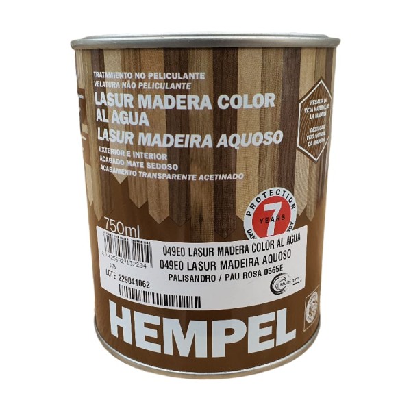 Lasur Madera Color Al Agua 750ml Palisandro/Pau Rosa 0565E